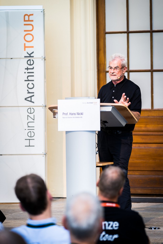 Heinze ArchitekTOUR 2015 in Berlin - Vortrag von Herrn Prof. Nickl