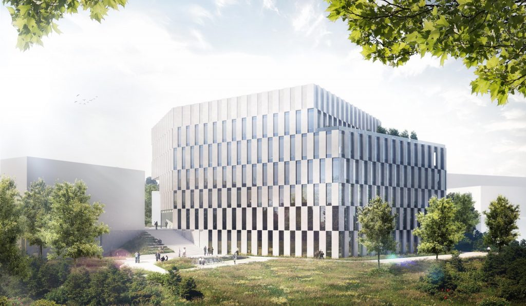  Exterior perspective of the design, Nickl & Partner Architekten AG