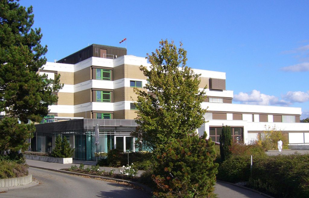 黑伦贝格医院的现有建筑物，照片: KVSW