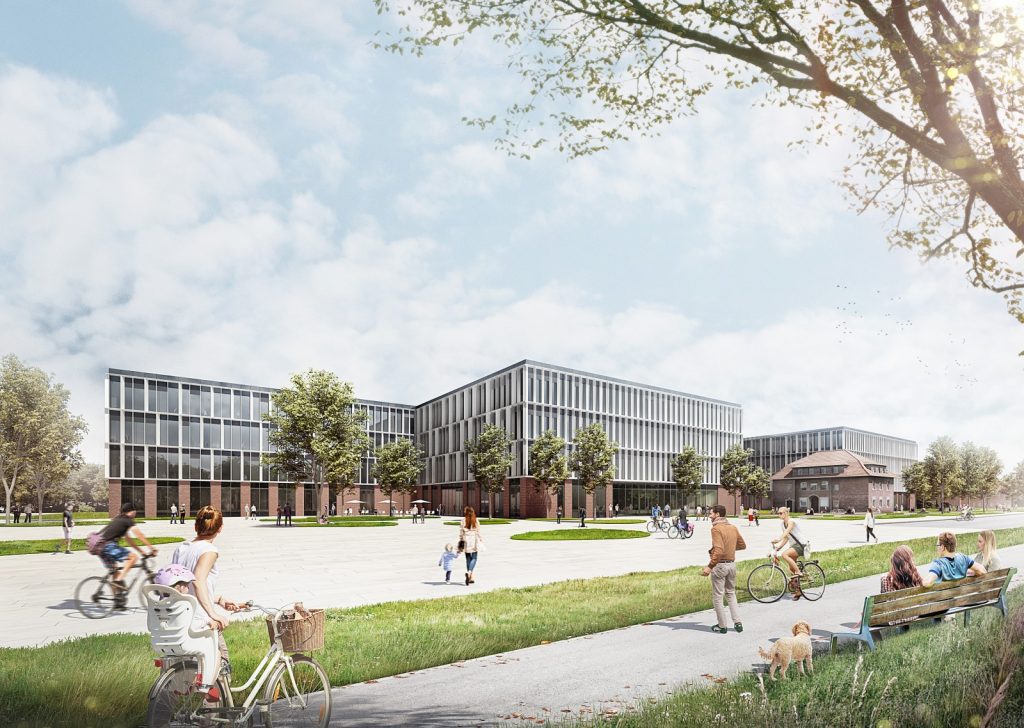 Zukünftige Forschungsgebäude MedForCe und BBIM in Münster, Nickl & Partner Architekten