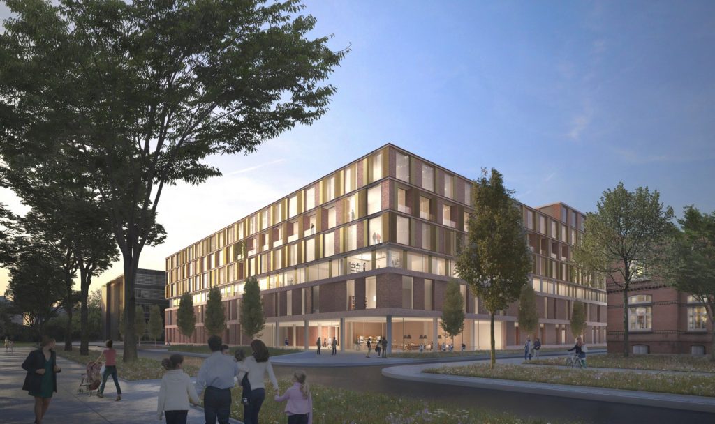 Futur Centre de cardiologie universitaire de Hambourg, projet Nickl & Partner Architekten