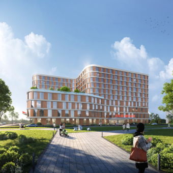 Dalian Second People’s Hospital — „gartenähnliches Heilkrankenhaus“— erster Platz im Wettbewerb